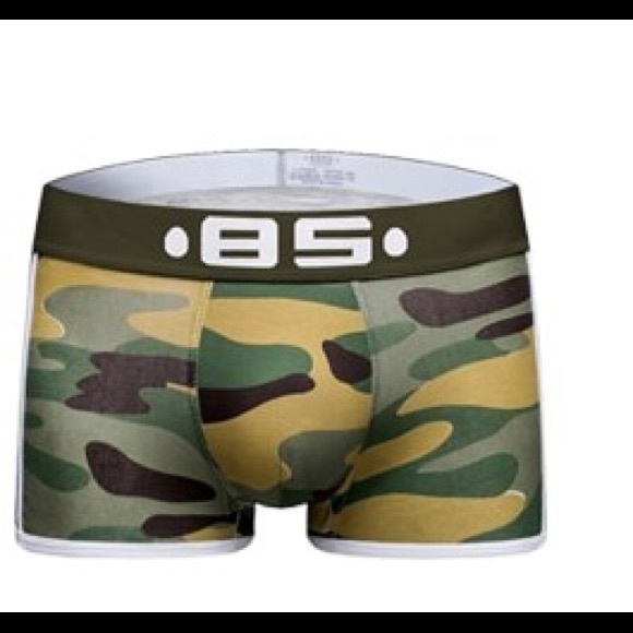 Men Camouflage Boxers - Picture 2 of 4